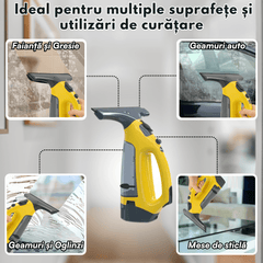 Aspirator geamuri Valorix MOVE, Cu extensie telescopica, Functie de pulverizare