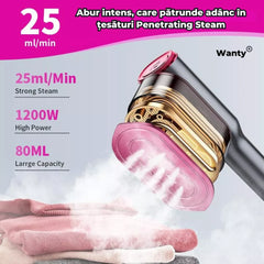 Aparat De Calcat Cu Abur Wanty®, 1200W, 7 Programe Reglabile