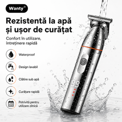 Masina de Tuns si Ras Pro - 5 in 1 Pentru Par, Barba, Corp, Nas