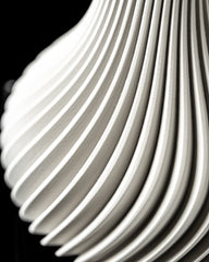 Vaza Decorativa Ridged ArtVeris Inaltime 20cm Wanty