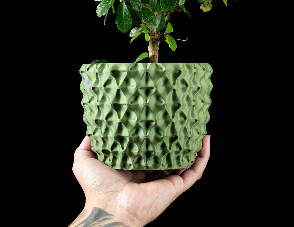 Ghiveci Decorativ Tri-Wave ArtVeris Inaltime 12cm Wanty