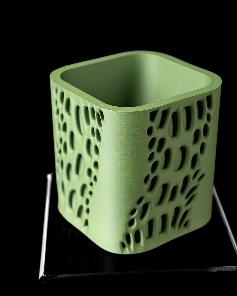 Ghiveci Decorativ Vapor ArtVeris Inaltime 13cm Verde Wanty