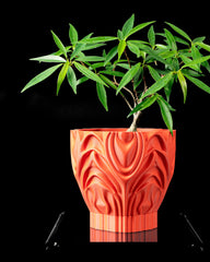 Ghiveci Corru ArtVeris Inaltime 12cm Portocaliu Wanty