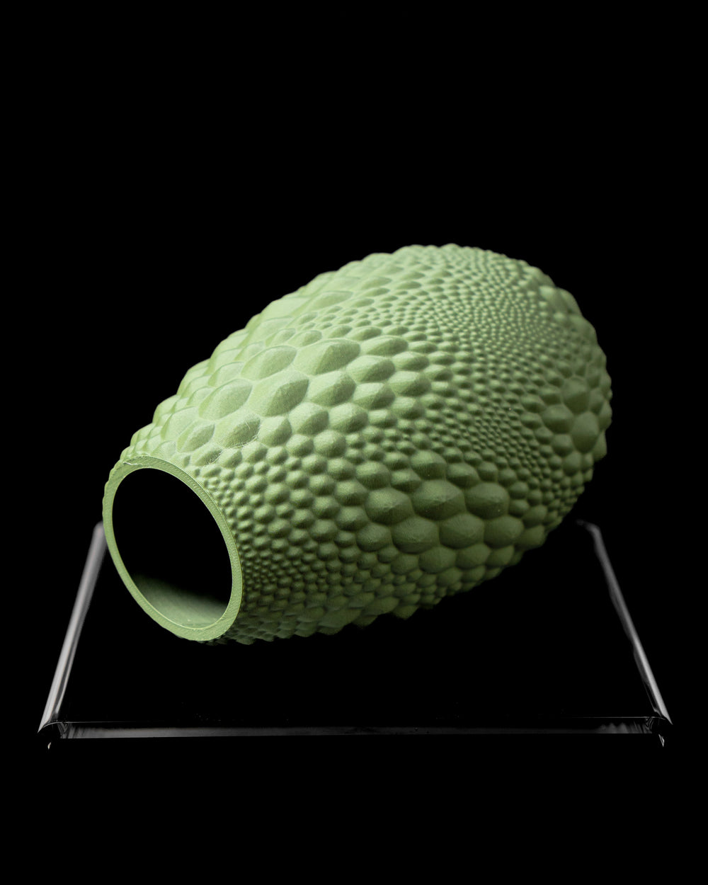 Vaza Decorativa Gato ArtVeris Inaltime 20cm Verde Wanty