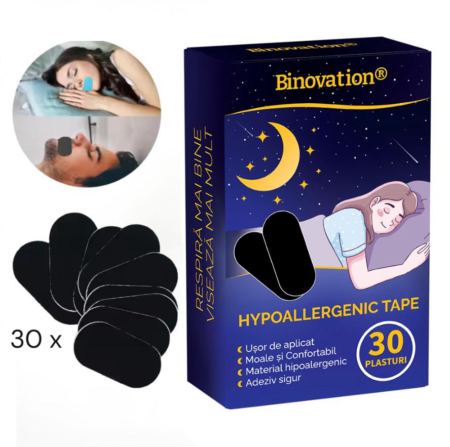 Plasturi anti-sforăit Binovation® set 30 bucăți