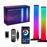 Set 2 lămpi LED smart Binovation® cu Bluetooth RGB