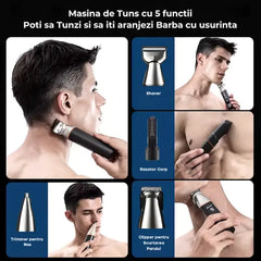 Trimmer electric Wanty® pentru corp, nas și urechi