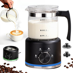 aparat pentru spuma de lapte Wanty 500ml cu baza, capac si cappuccino