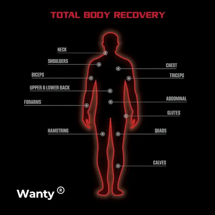 Aparat profesional Wanty® pentru masaj full body