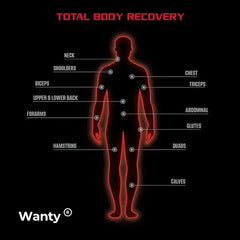 Aparat profesional Wanty® pentru masaj full body