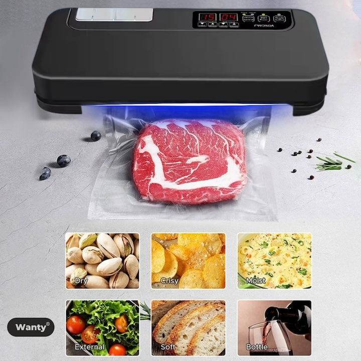 Aparat de Vidat si Sigilat Ultra Pro Industrial Vacum Multifunctional, Putere 240W Wanty