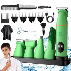 Masina de Tuns si Ras Pro - 5 in 1 Pentru Par, Barba, Corp, Nas Wanty