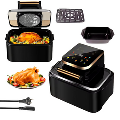 Friteuza cu aer cald Wanty®️ Premium Smart Air Fryer 1700W 12L Wanty