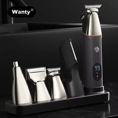 Masina de Tuns si Ras Pro - 5 in 1 Pentru Par, Barba, Corp, Nas Wanty
