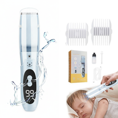 Aparat de Tuns pentru Bebelusi si Copii Wanty® 1200mAh, Masina de Tuns cu Functie de Aspirare a Parului