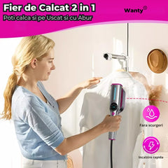 Aparat De Calcat Cu Abur Wanty®, 1200W, 7 Programe Reglabile