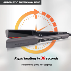 Placa de Par profesionala Wanty® Mac-Style, Pentru Indreptat si Ondulat parul, Tehnologie cu Ioni Negativi &amp; Infrarosu