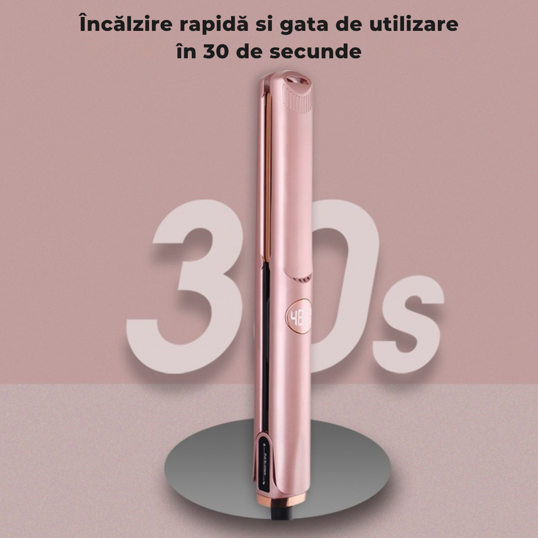 Placa de Creponat si Indreptat Parul profesionala Wanty® Mac-Style