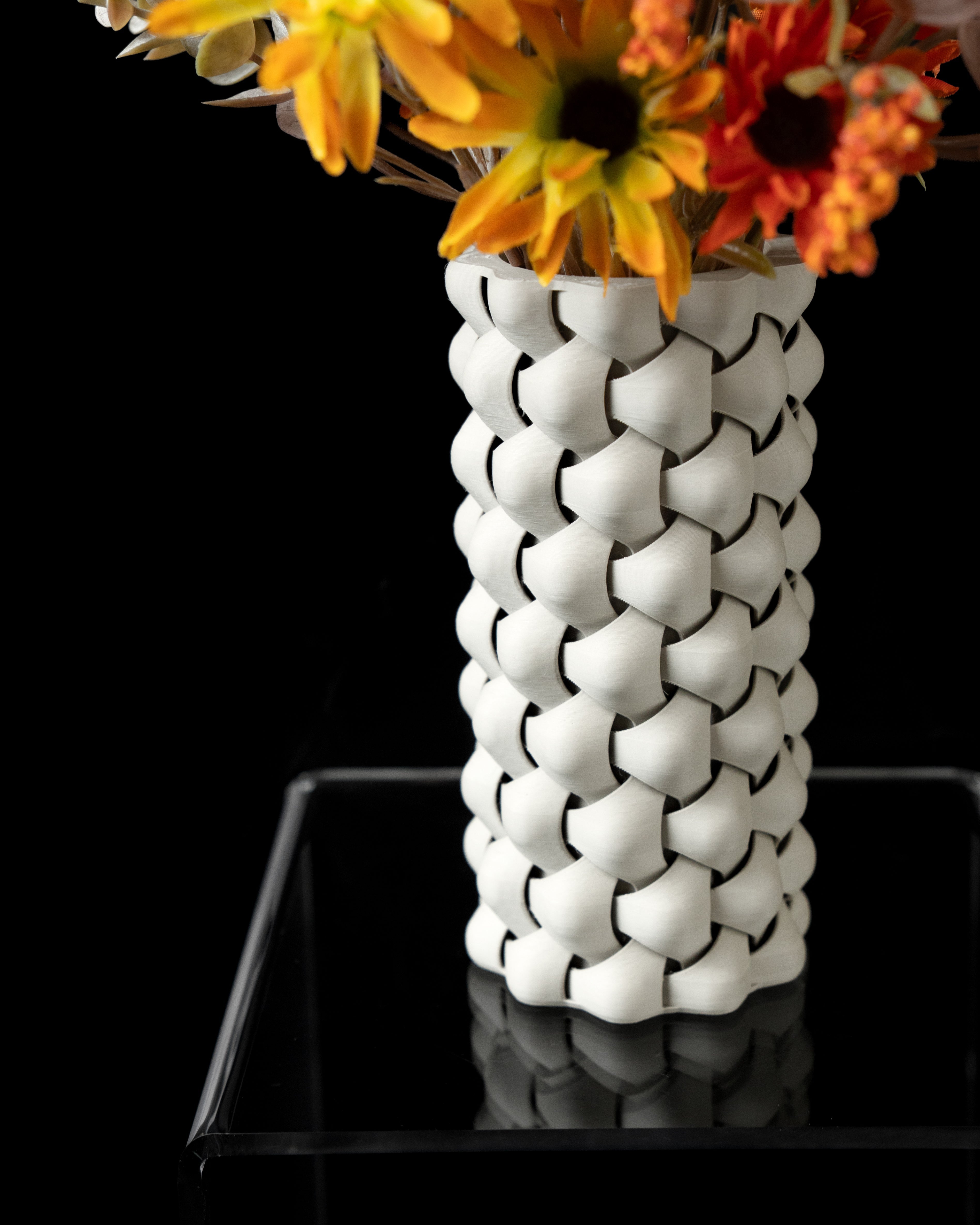Vaza Decorativa Tri-Weave ArtVeris Inaltime 20cm