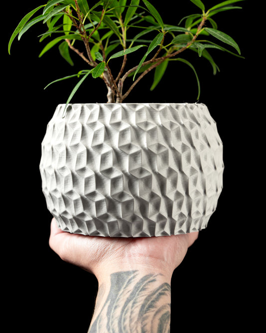 Ghiveci Decorativ Hexa ArtVeris Inaltime 13cm