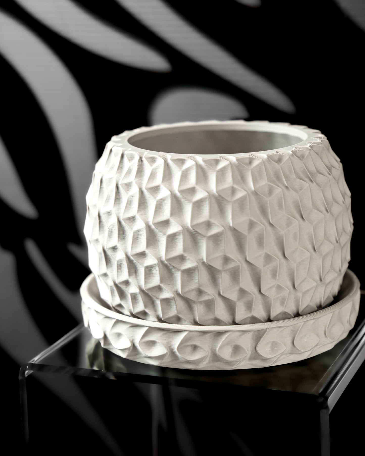 Ghiveci Decorativ Hexa ArtVeris Inaltime 13cm