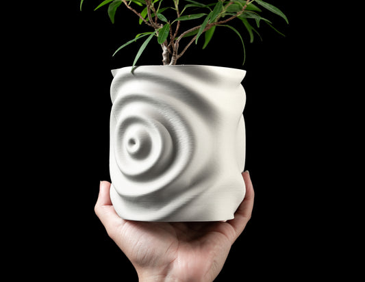 Ghiveci Decorativ Waterdrop ArtVeris Inaltime 14cm
