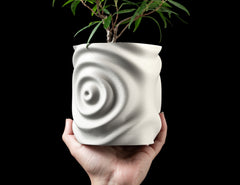 Ghiveci Decorativ Waterdrop ArtVeris Inaltime 14cm Wanty