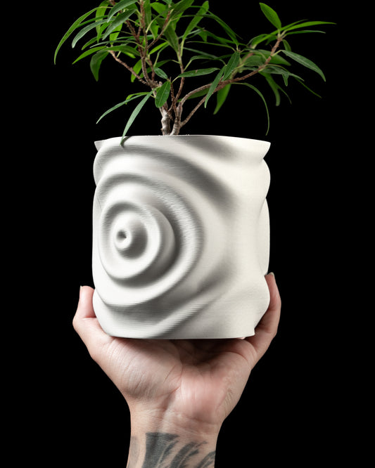 Ghiveci Decorativ Waterdrop ArtVeris Inaltime 14cm
