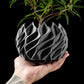 Ghiveci Decorativ Twisted ArtVeris Inaltime 11cm