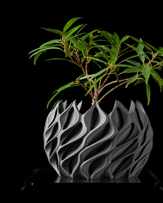 Ghiveci Decorativ Twisted ArtVeris Inaltime 11cm
