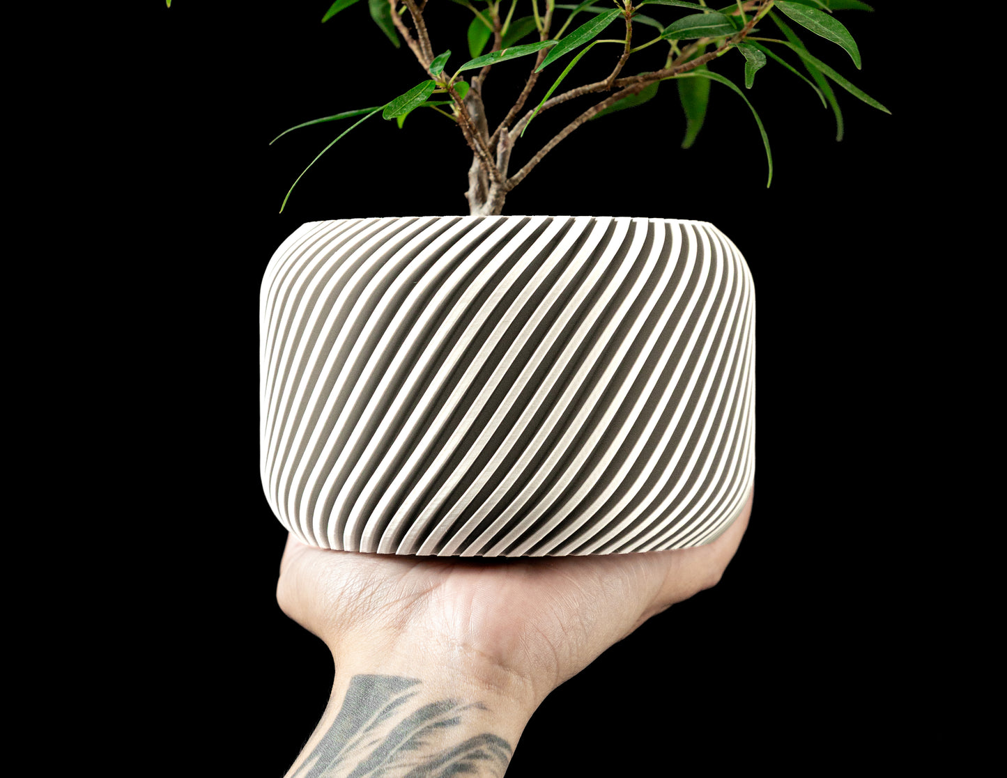 Ghiveci Decorativ Slant ArtVeris Inaltime 12cm