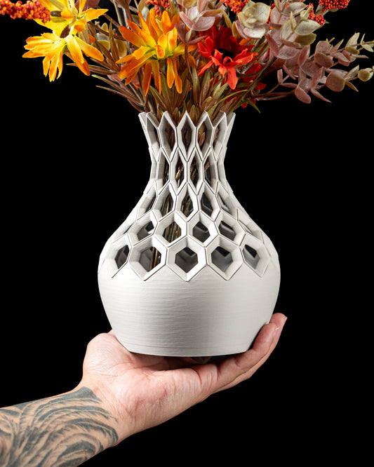 Vaza Decorativa Hexa ArtVeris Inaltime 20cm