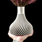 Vaza Decorativa Ridged ArtVeris Inaltime 20cm