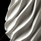 Vaza Decorativa Twisted ArtVeris Inaltime 20cm Alb