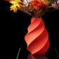 Vaza Decorativa Wire ArtVeris Inaltime 20cm Portocaliu