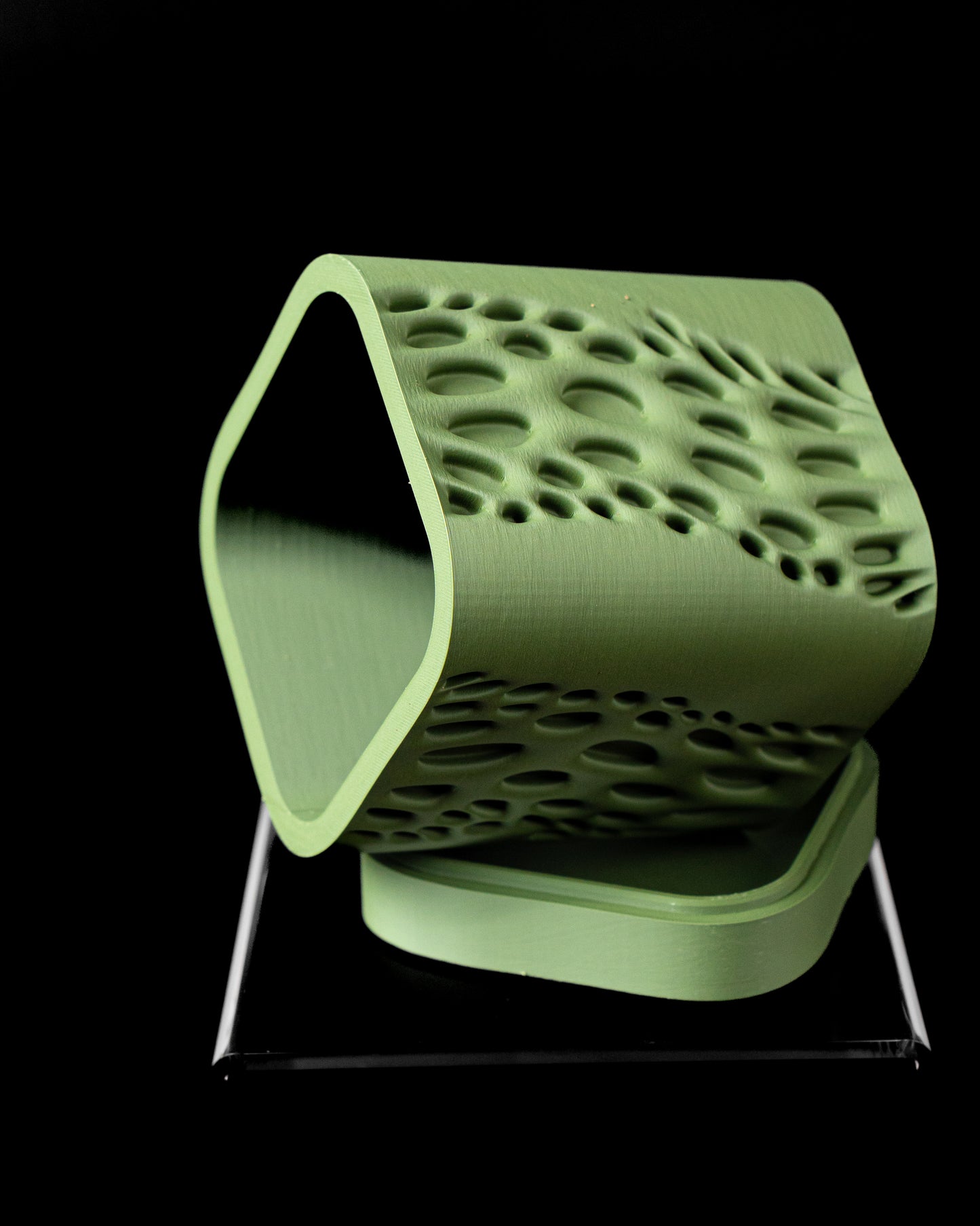 Ghiveci Decorativ Vapor ArtVeris Inaltime 13cm Verde