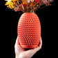 Vaza Decorativa Burrow ArtVeris Inaltime 20cm Portocaliu