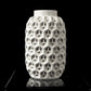 Vaza Decorativa Trihex ArtVeris Inaltime 20cm Alb