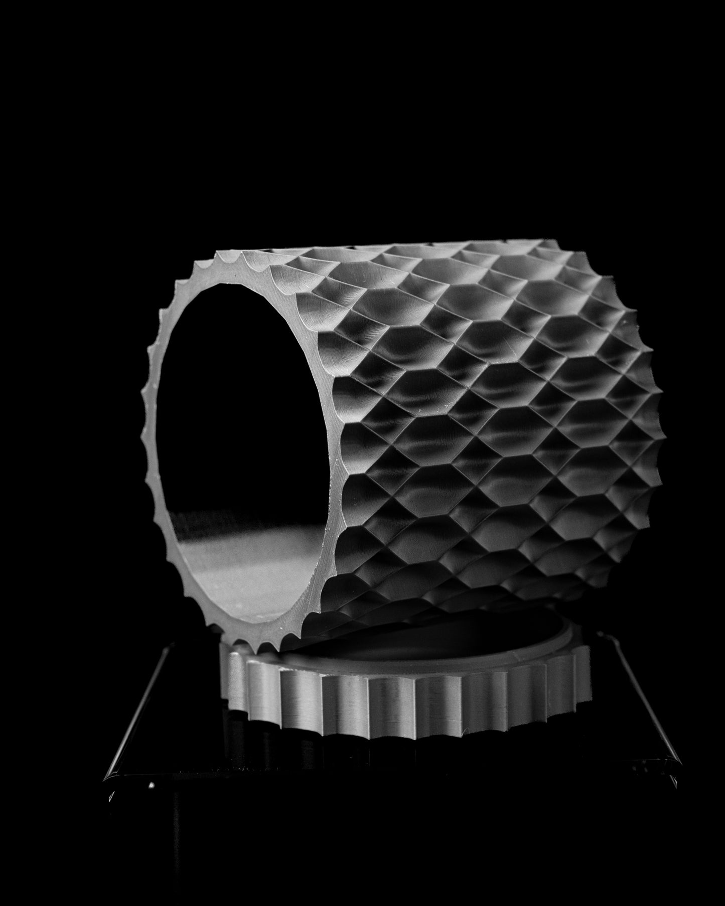Ghiveci Rhon ArtVeris Inaltime 12cm Negru