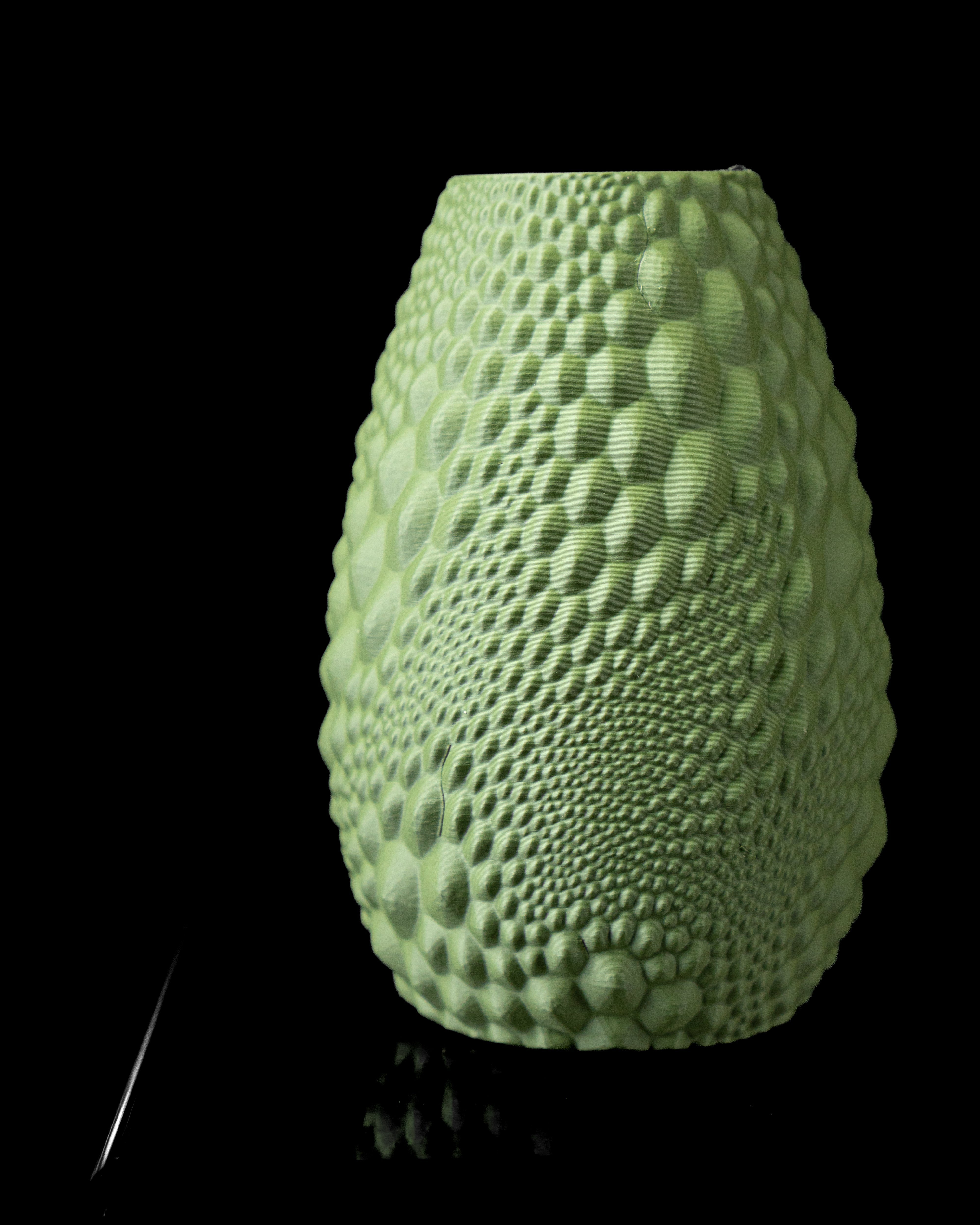 Vaza Decorativa Gato ArtVeris Inaltime 20cm Verde Wanty