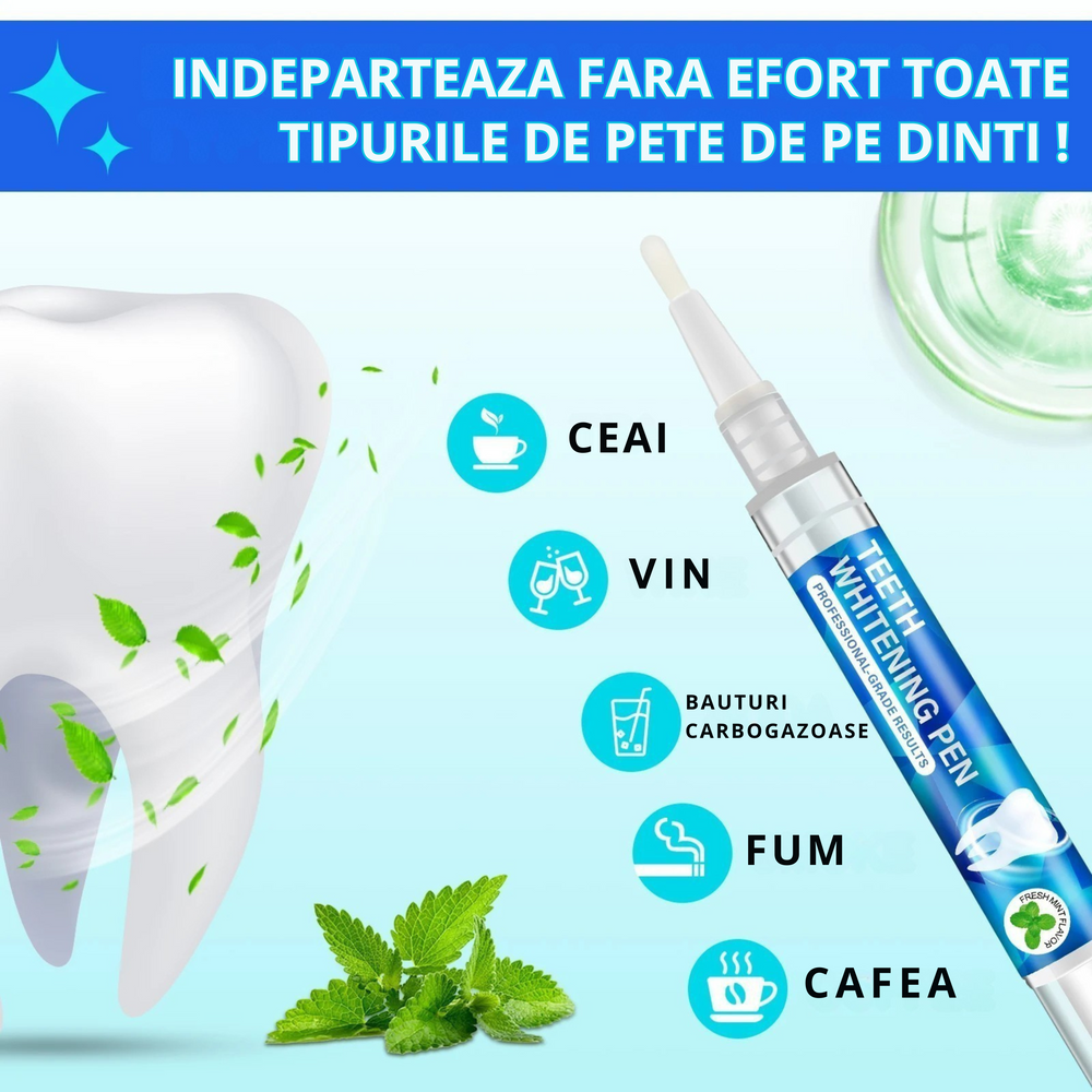 Set albire dentară Binovation® profesional acasă