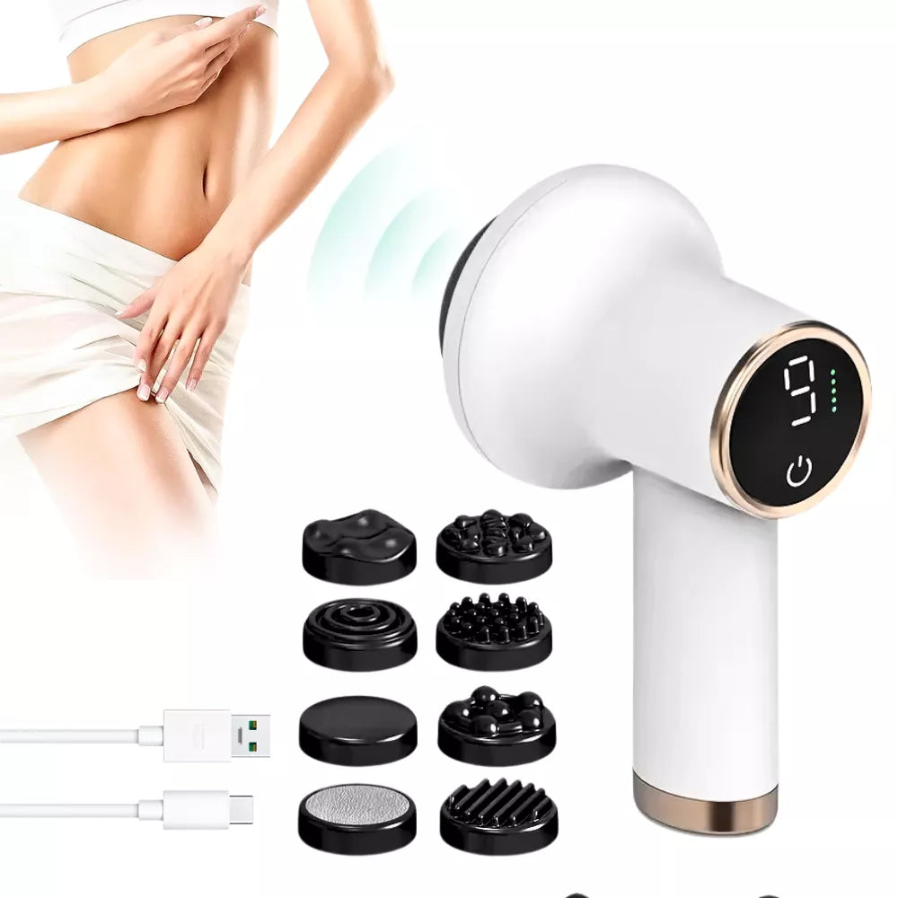 aparat de masaj corporal anticelulitic cu 8 capete