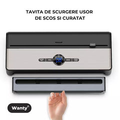 aparat vacuum compact cu tava detasabila