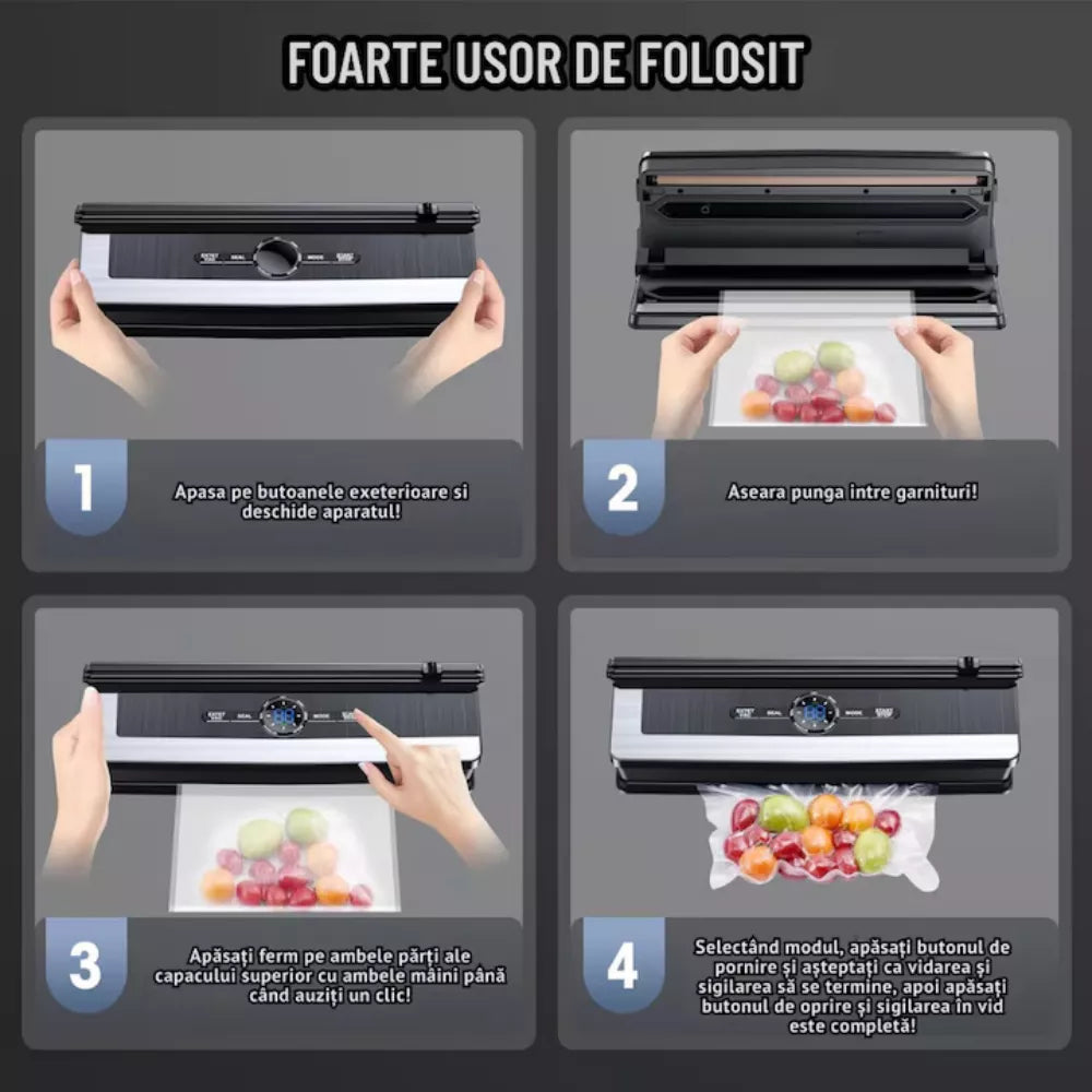 aparat de vidat compact ghid utilizare pas cu pas