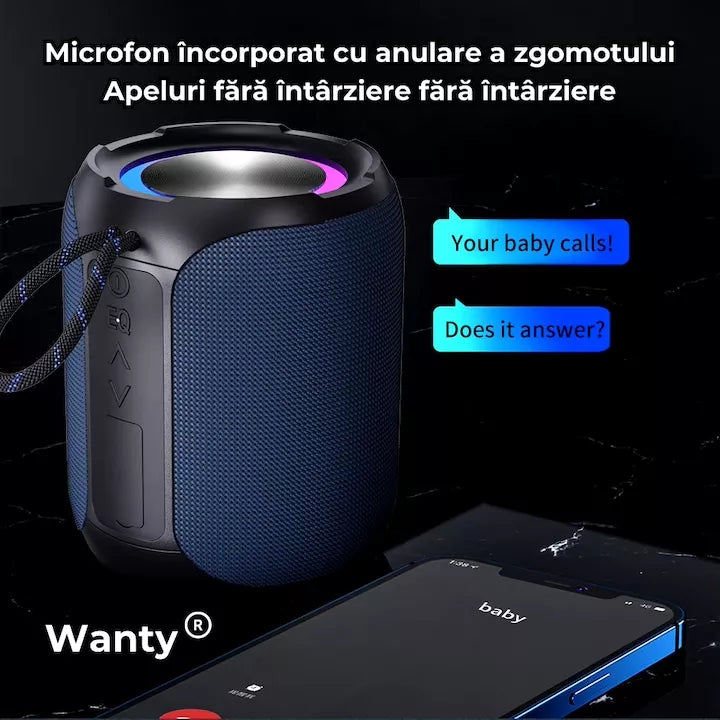 boxa portabila cu microfon