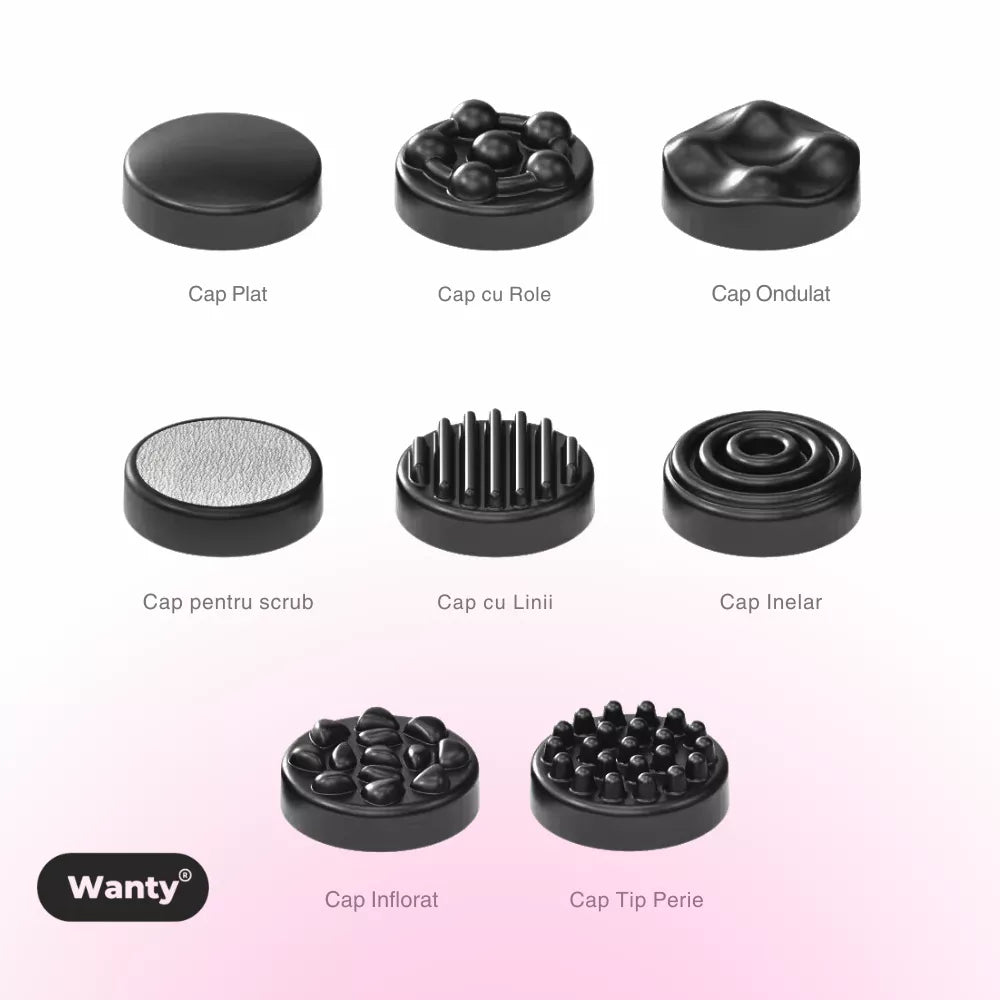 capete aprat de masaj de diferite forme