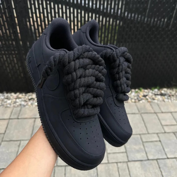 Șireturi Rope Laces Wanty® din bumbac capăt transparent