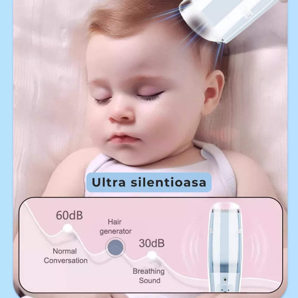 masina de tuns copii si bebelusi ultra silentioasa