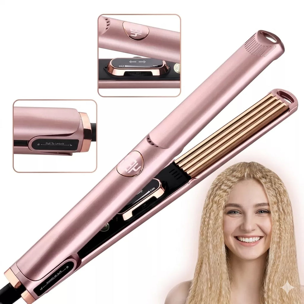 placa de creponat profesionala rose gold