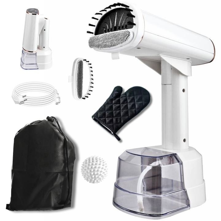 Fier de calcat Vertical cu Abur - Display LCD, 1500W Wanty